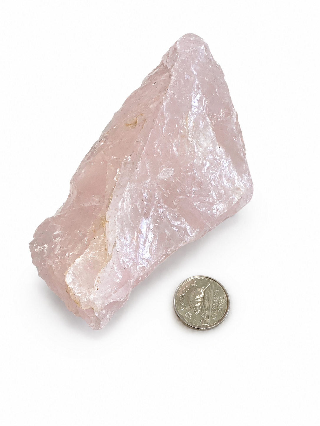Natural Raw Rose Quartz Crystal – Large Pink Healing Stone